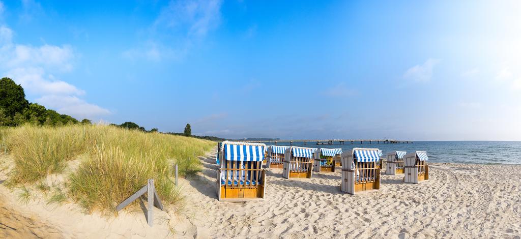 Ferienwohnungen Rügen Findling Breege Exterior foto